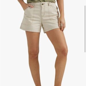 Women's Lee Carpenter Tan Shorts Size 16 NWT